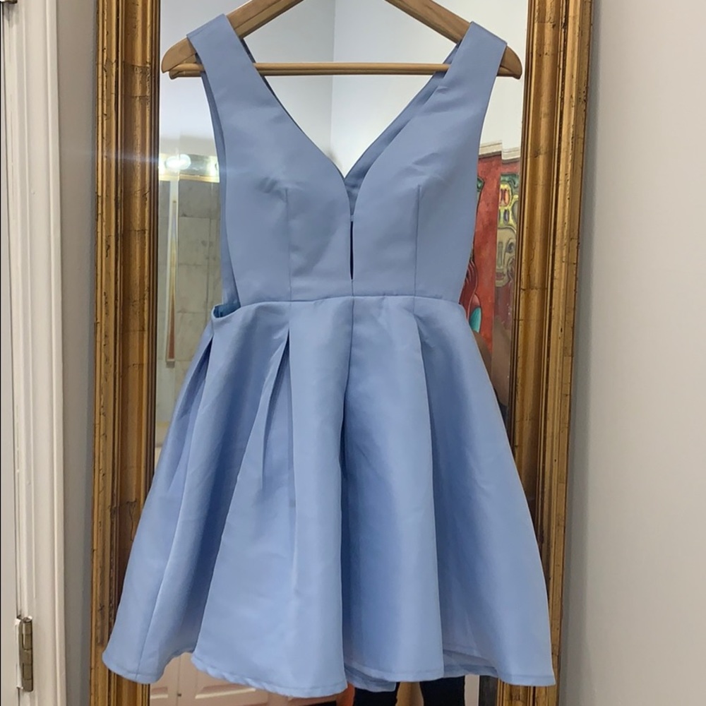 Baby Blue Party Dress